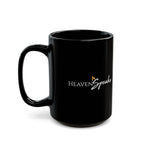 SAMPLE - Black Ceramic Mug - 11oz/15oz Coffee Cup
