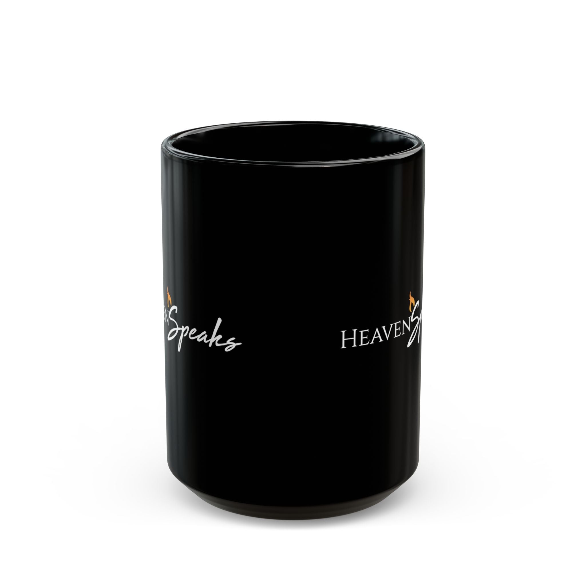 SAMPLE - Black Ceramic Mug - 11oz/15oz Coffee Cup
