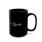SAMPLE - Black Ceramic Mug - 11oz/15oz Coffee Cup